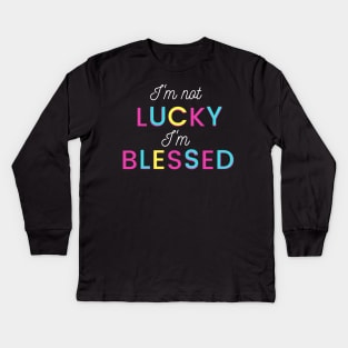 Blessed Kids Long Sleeve T-Shirt